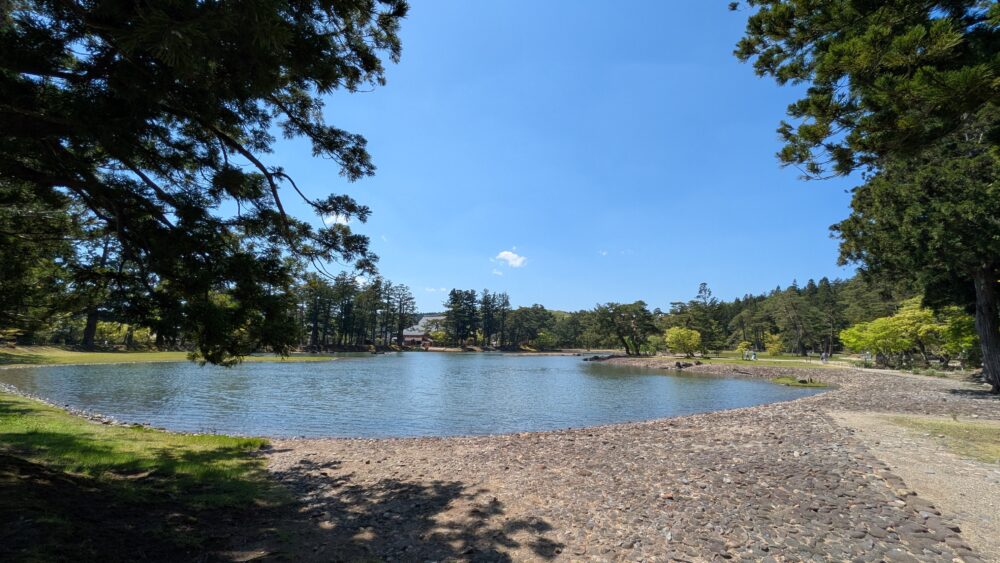 毛越寺の浄土庭園