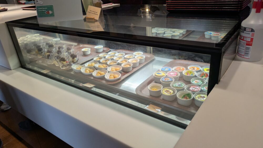 プライオリティパスラウンジNOA成田空港のデザート