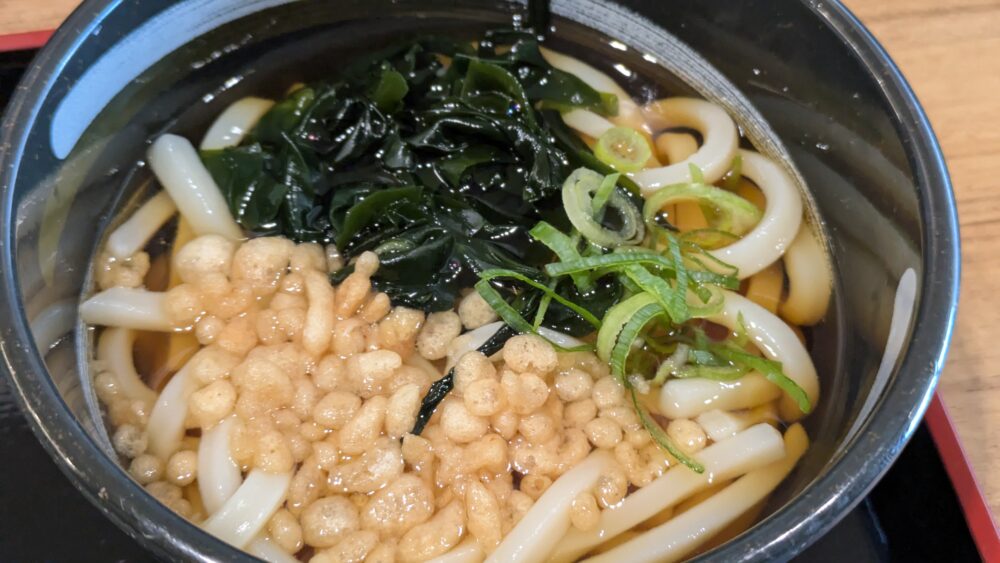 プライオリティパスラウンジNOA成田空港のうどん