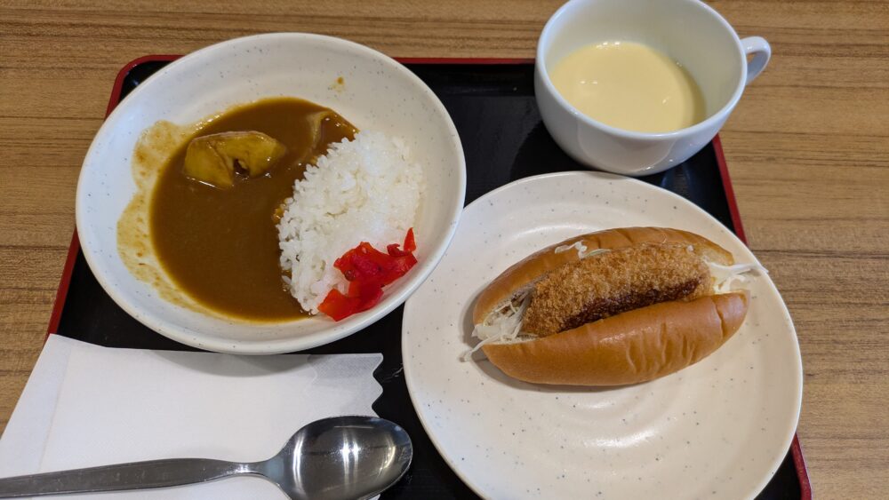 プライオリティパスラウンジNOA成田空港のカレー