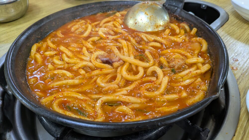 五六島ナッチポックンのナッコプセのうどん