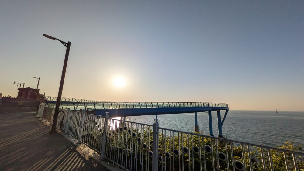 海雲台ブルーラインパークのタリットル展望台