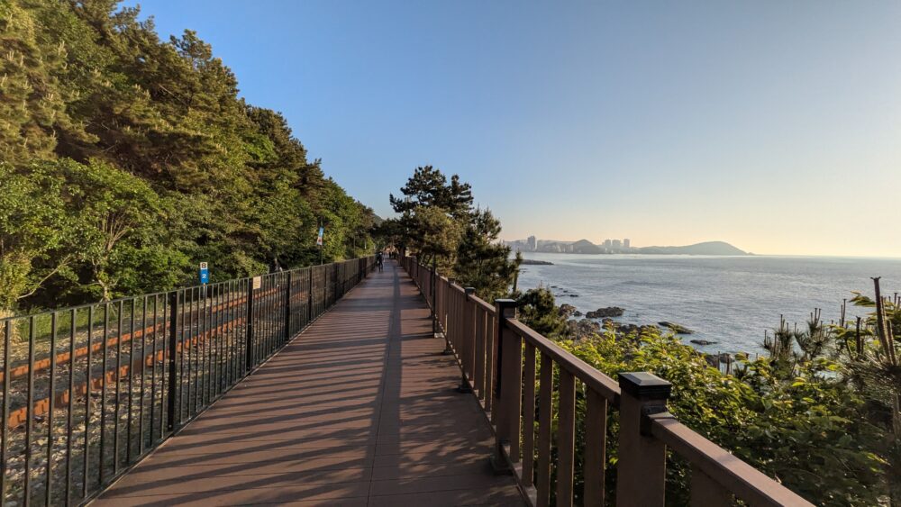 海雲台ブルーラインパークの快適コース