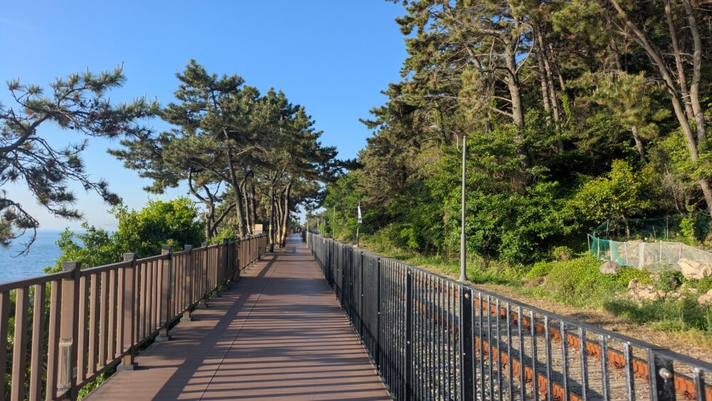 海雲台ブルーラインパークのコース