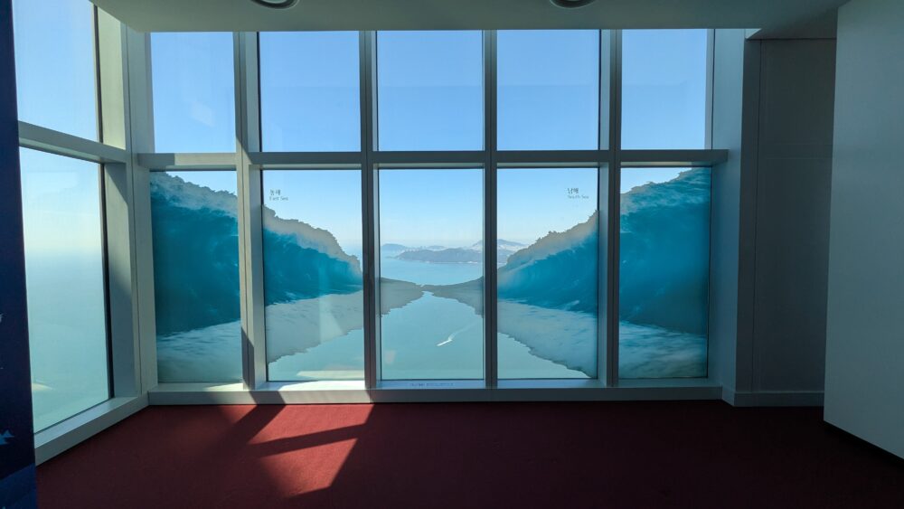 釜山エックスザスカイの絶景