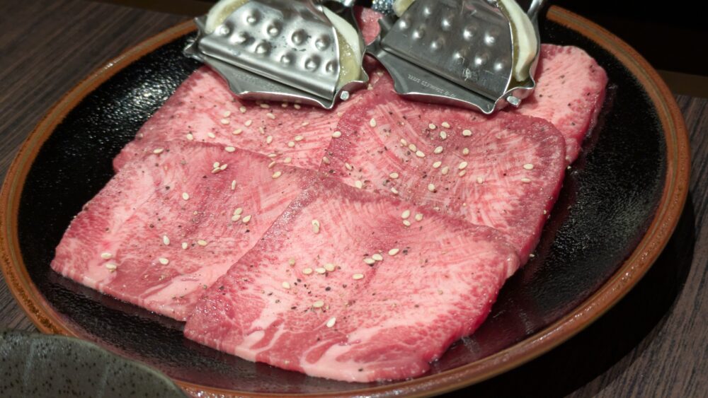 味楽亭の牛タン