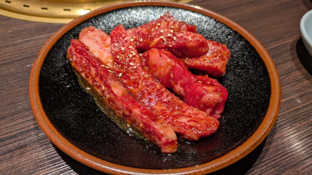 味楽亭のカルビ