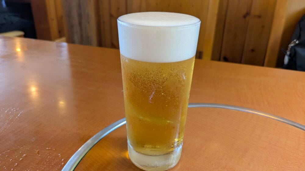 フライデイのビール