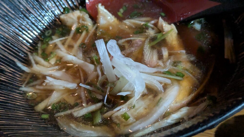 魚バカ一代新橋店の魚のあら煮