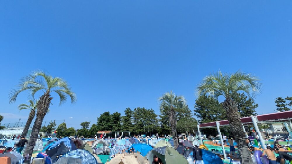 市川市民プールは大盛況