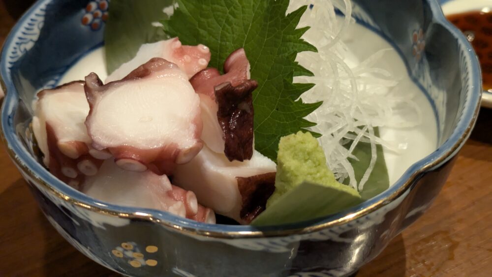 ます家芝大門店のたこぶつ