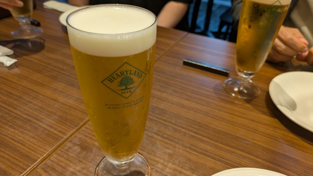 ブリランテタヴォラDai 勝どき店のビール