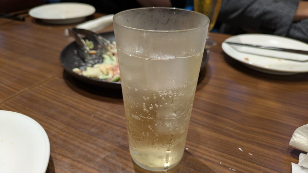ブリランテタヴォラDai 勝どき店のハイボール