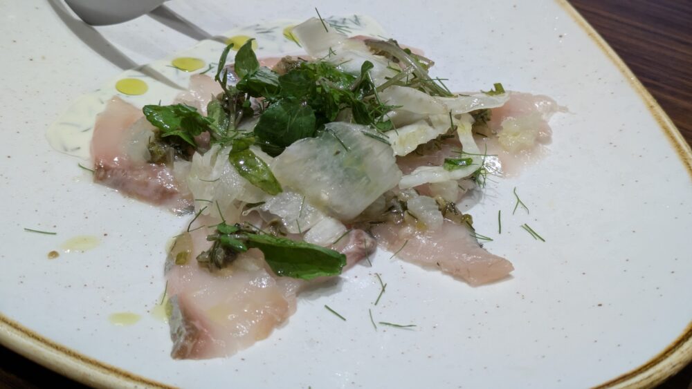ブリランテタヴォラDai 勝どき店の鮮魚のカルパッチョ