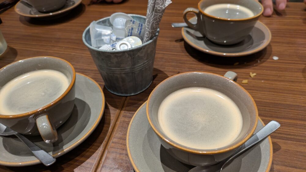 ブリランテタヴォラDai 勝どき店のコーヒー