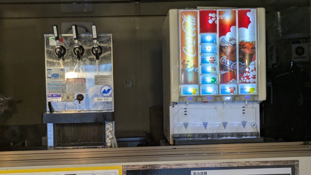BBQDAYS市川コルトンプラザのドリンク