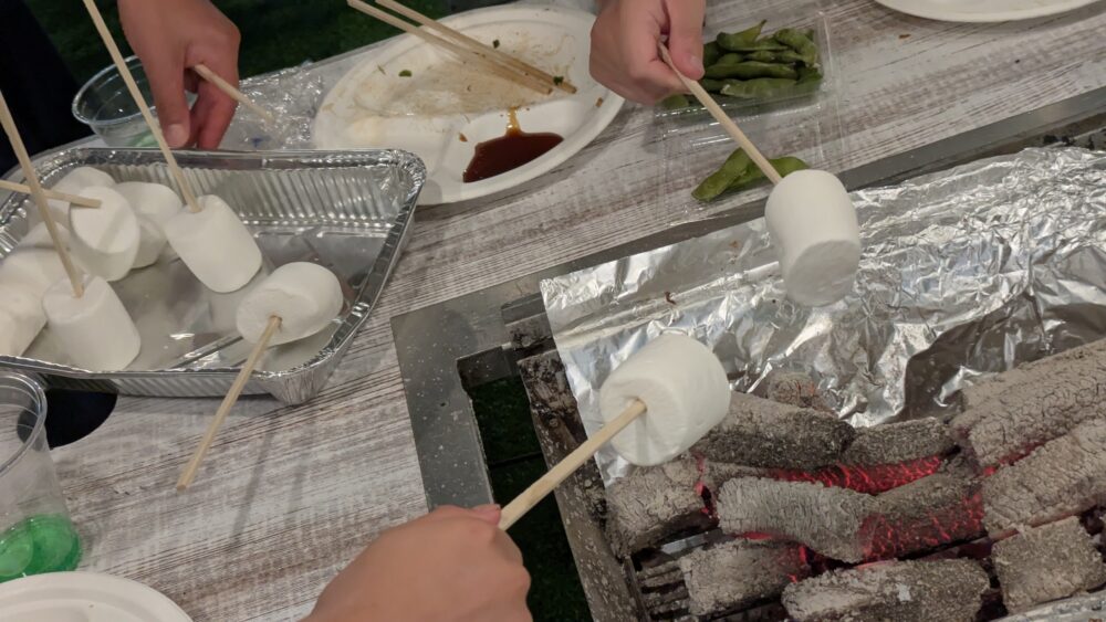 BBQDAYS市川コルトンプラザのマシュマロ