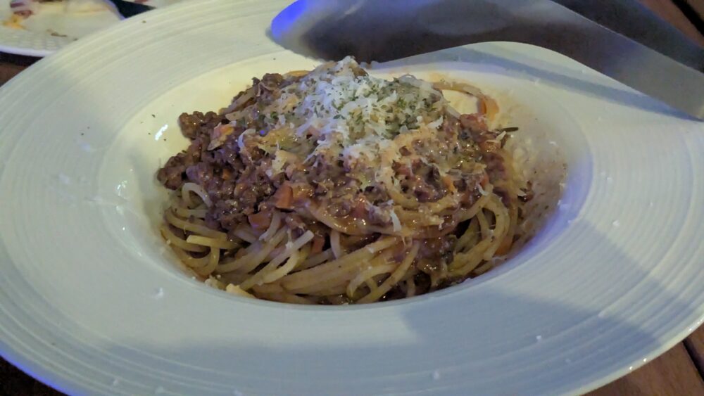 ラピスブルー有楽町のパスタ