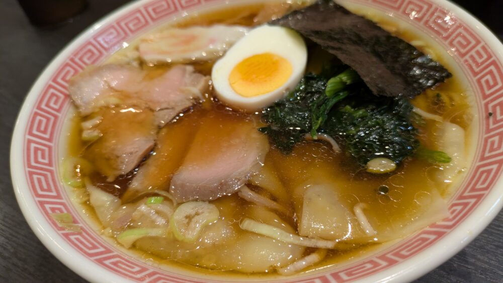ラーメン大至のラーメン