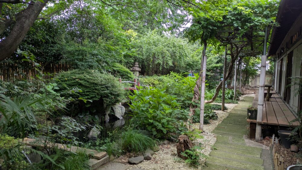 基別邸古楽庵の庭園