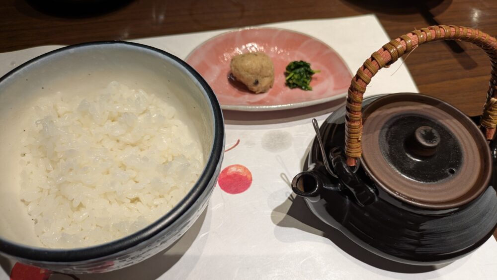 目利きのたか志の鯛味噌茶漬け