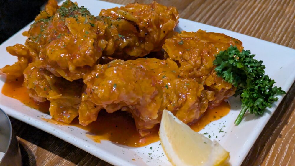 韓国料理ホンデポチャのヤンニョムチキン