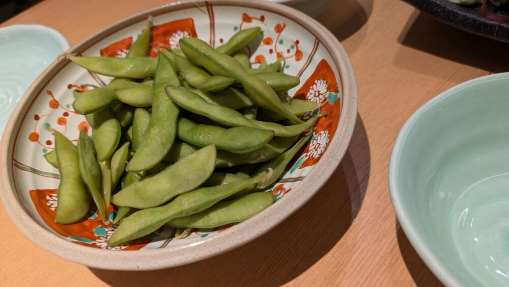 庄や目黒408店の枝豆