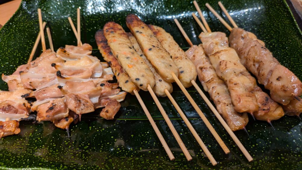 庄や目黒408店の焼き鳥