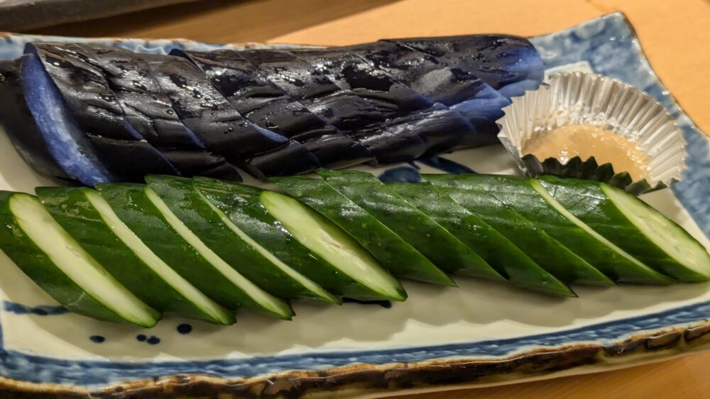 庄や目黒408店の漬物