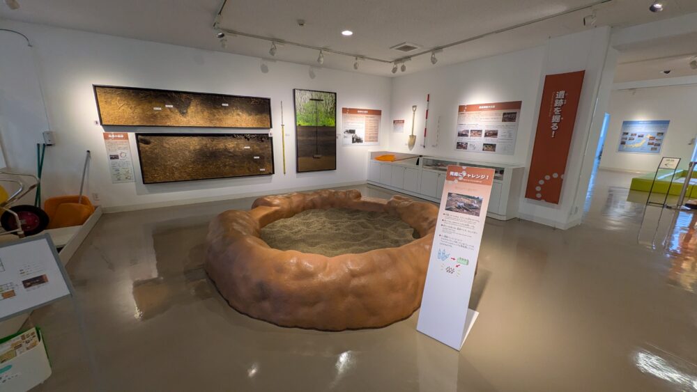縄文の学び舎・小牧野館の展示