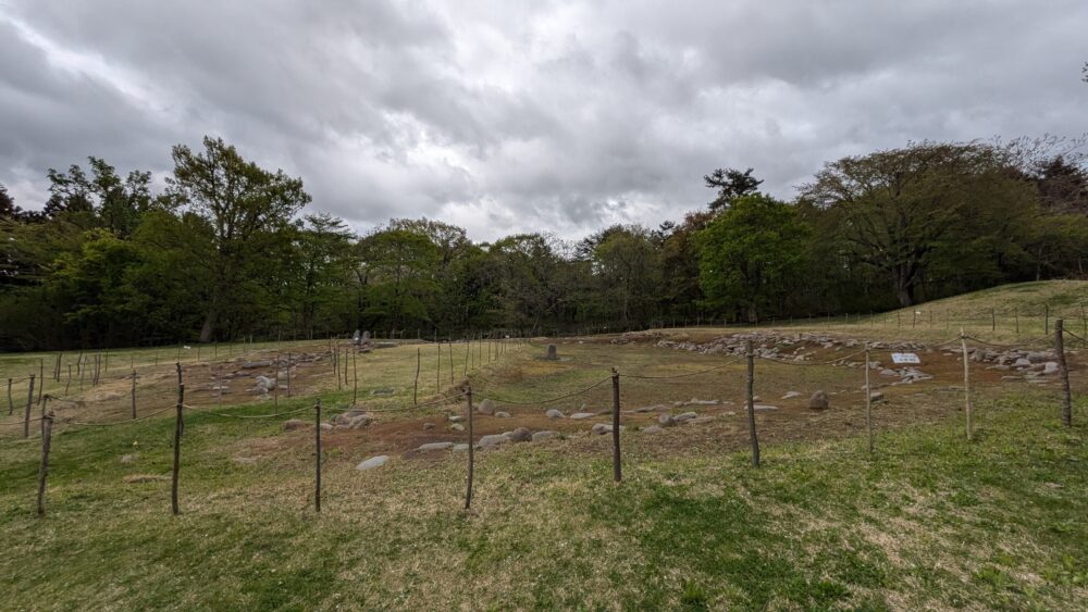 小谷野遺跡の環状列石