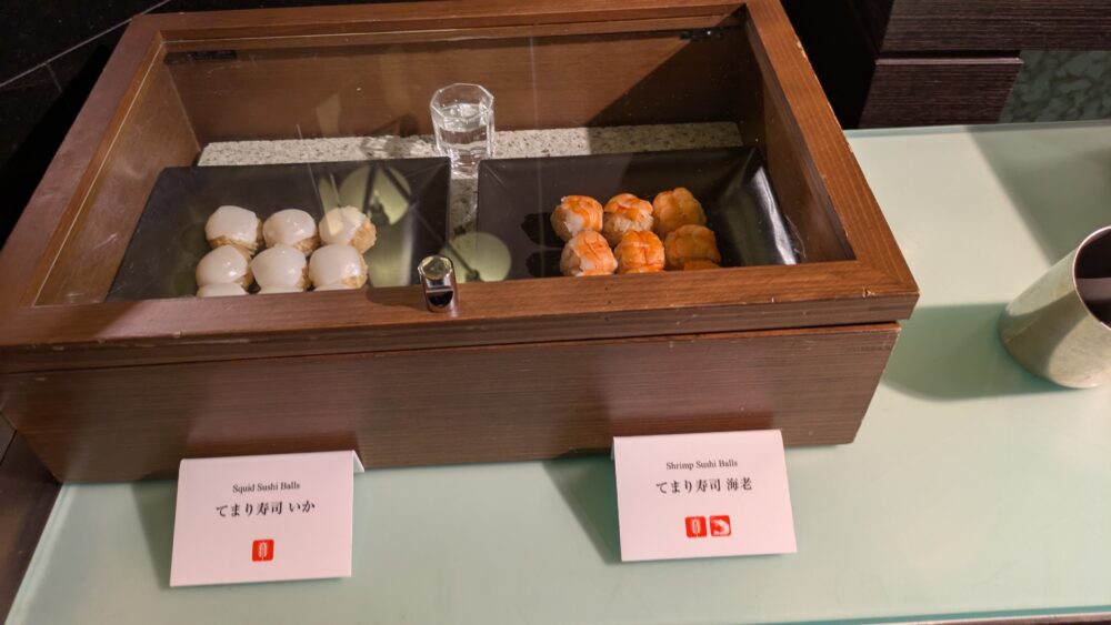 ニューオータニSATSUKIの最強の朝食の寿司