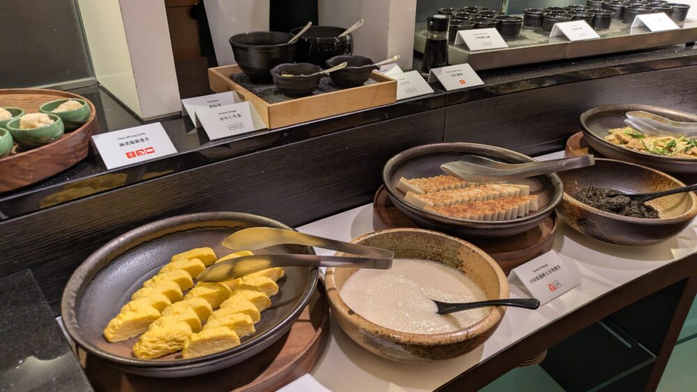 ニューオータニSATSUKIの最強の朝食の和食