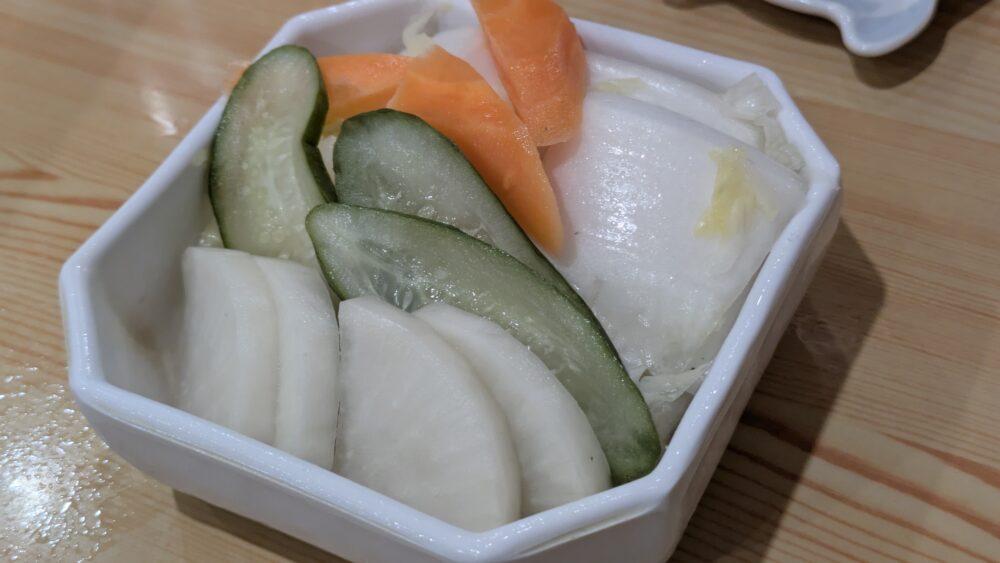 まる福のお新香