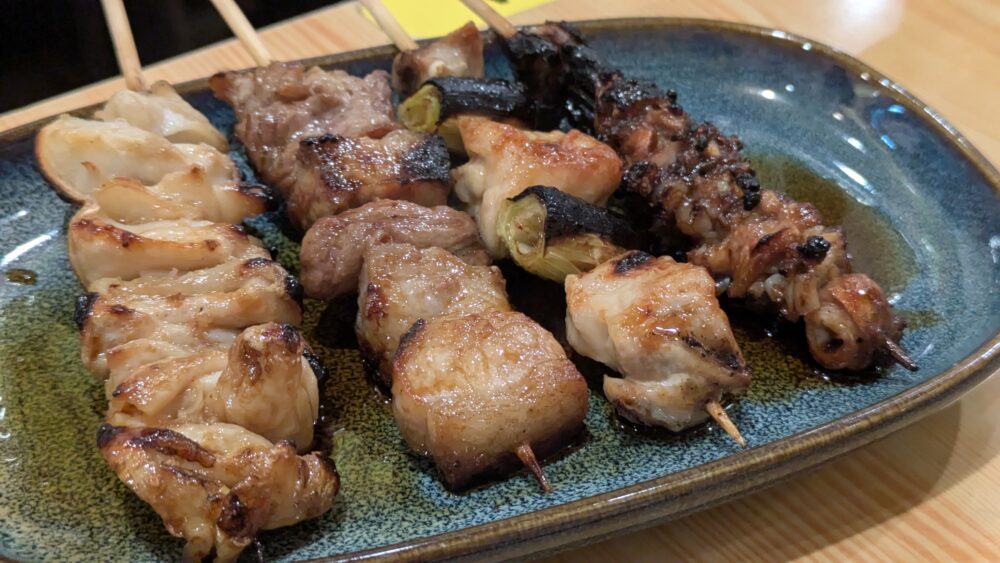 まる福のもつ焼きセット