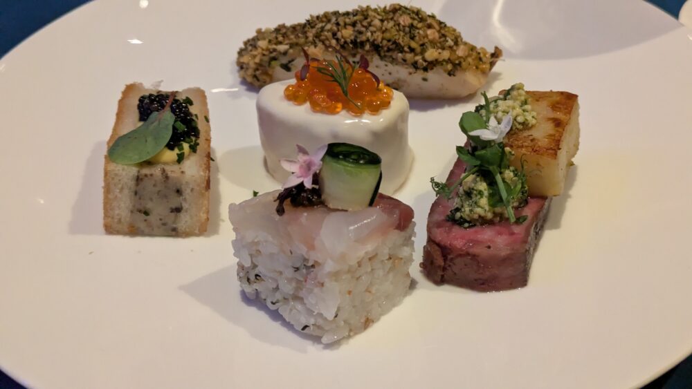 AMEXイベントの食事