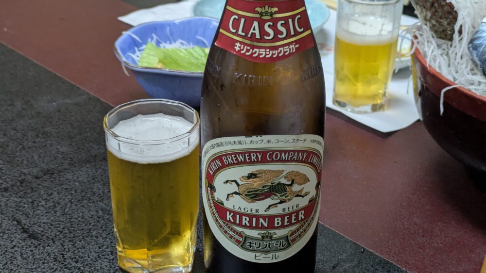 大黒八柱店のキリンビールラガー