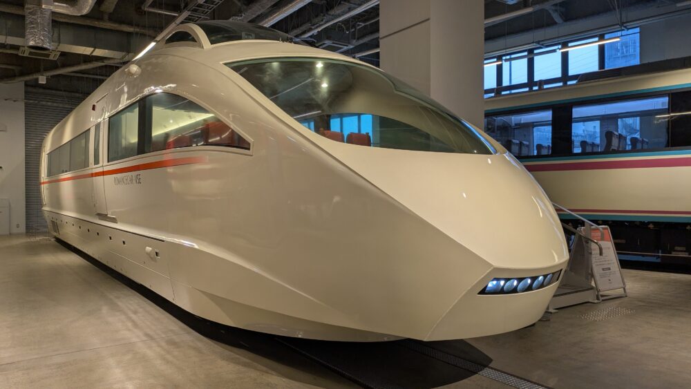 ロマンスカーミュージアムのVSE