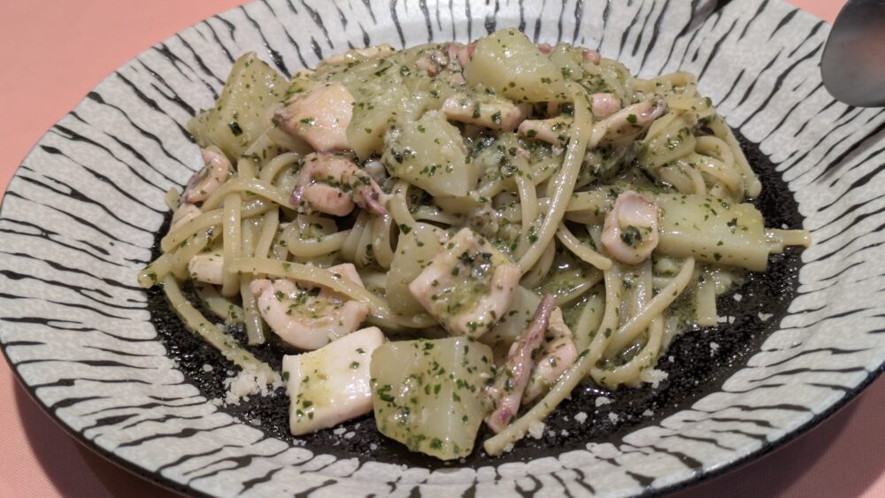 タベルナ ラ・メッセのパスタ