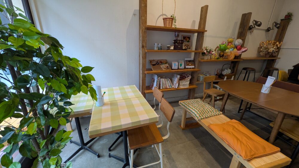 らいおんカフェの店内