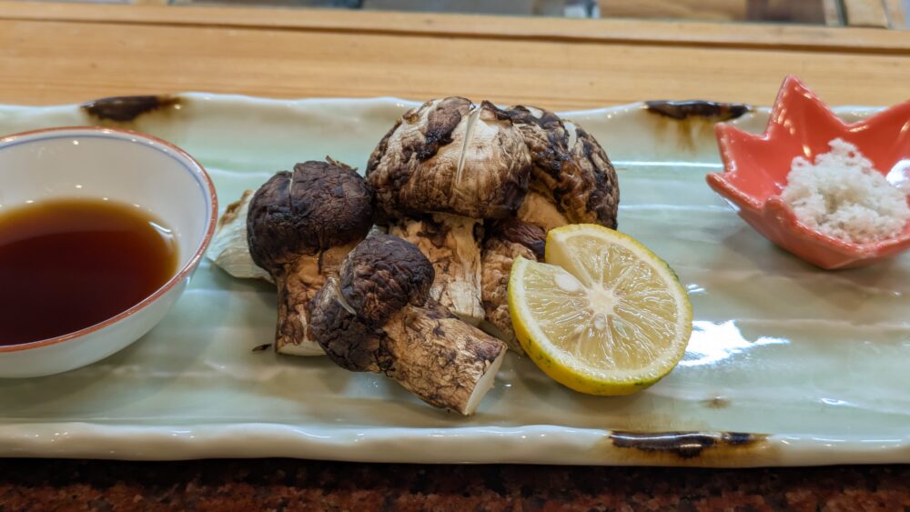 鮨ままかりの松茸