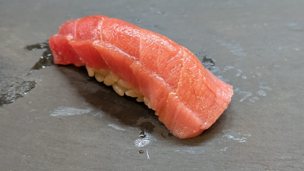 鮨ままかりの中とろ