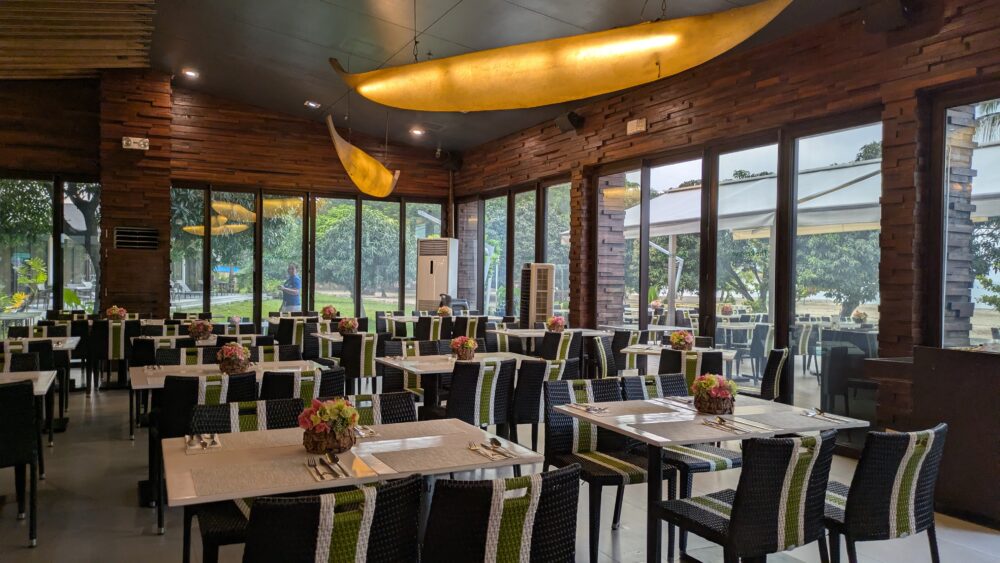 レストランTheReserveの朝食の朝食会場