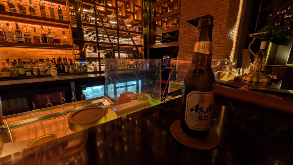 ウイスキーライブラリーのビール