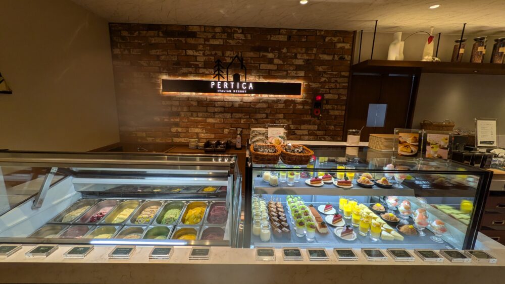 ペルティカ市川店のデザートバー