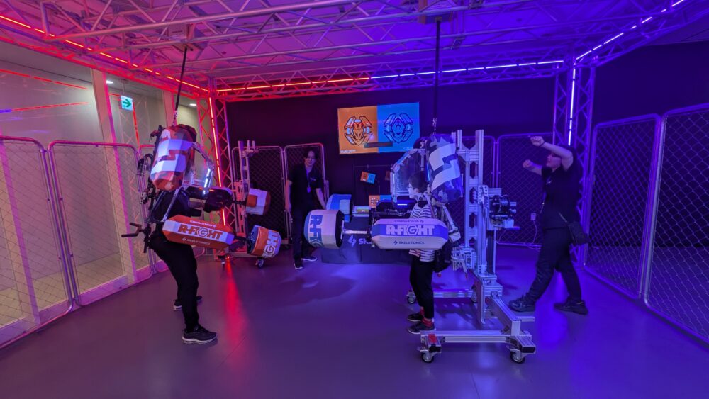スケルトニクスお台場ロボットパークのROBOT FIGHT