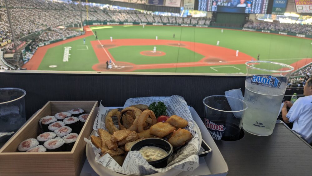 アメックスプレミアムラウンジの料理はテイクアウト可能