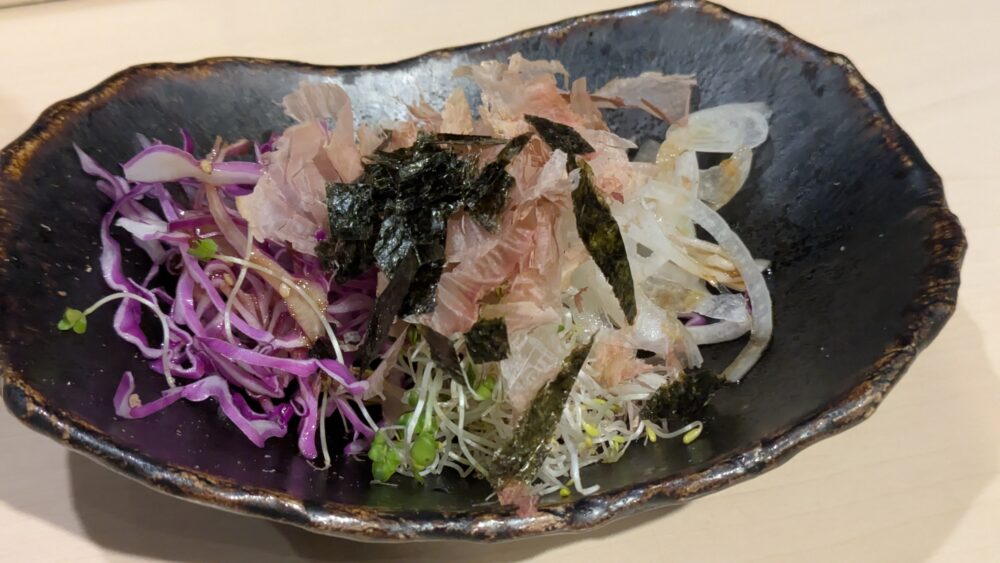 一川のサラダ