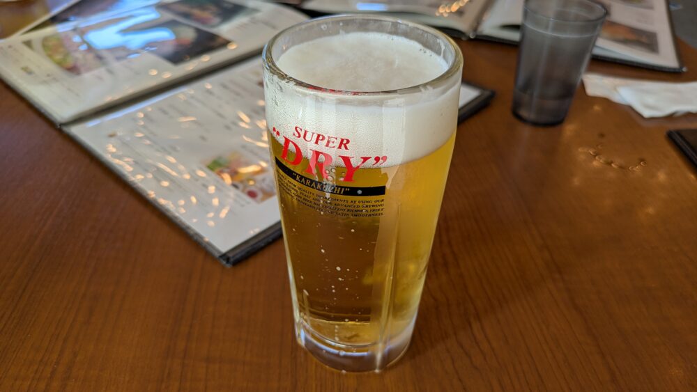 広陵カントリークラブのビール