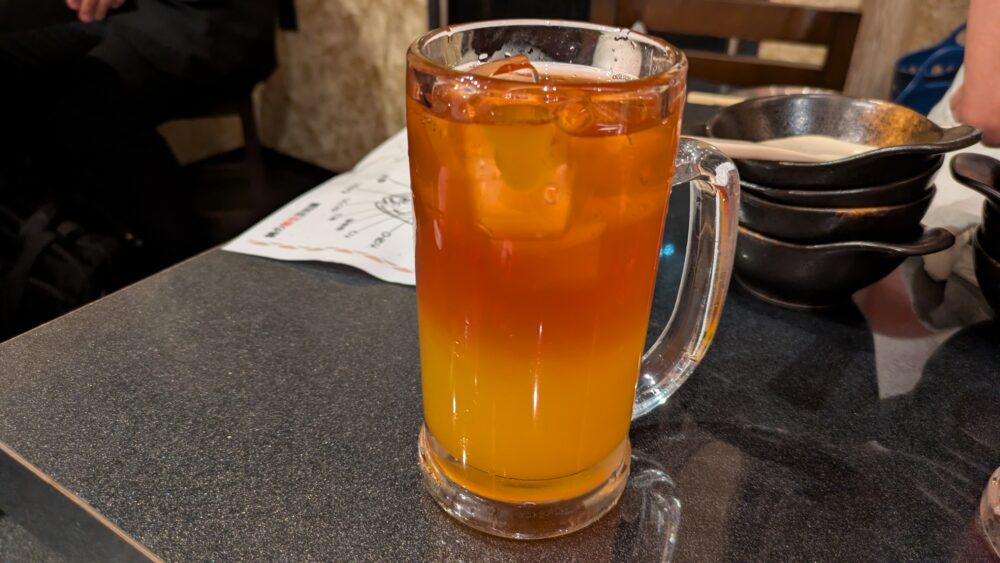 海の達磨魚心新橋店のカシスオレンジ